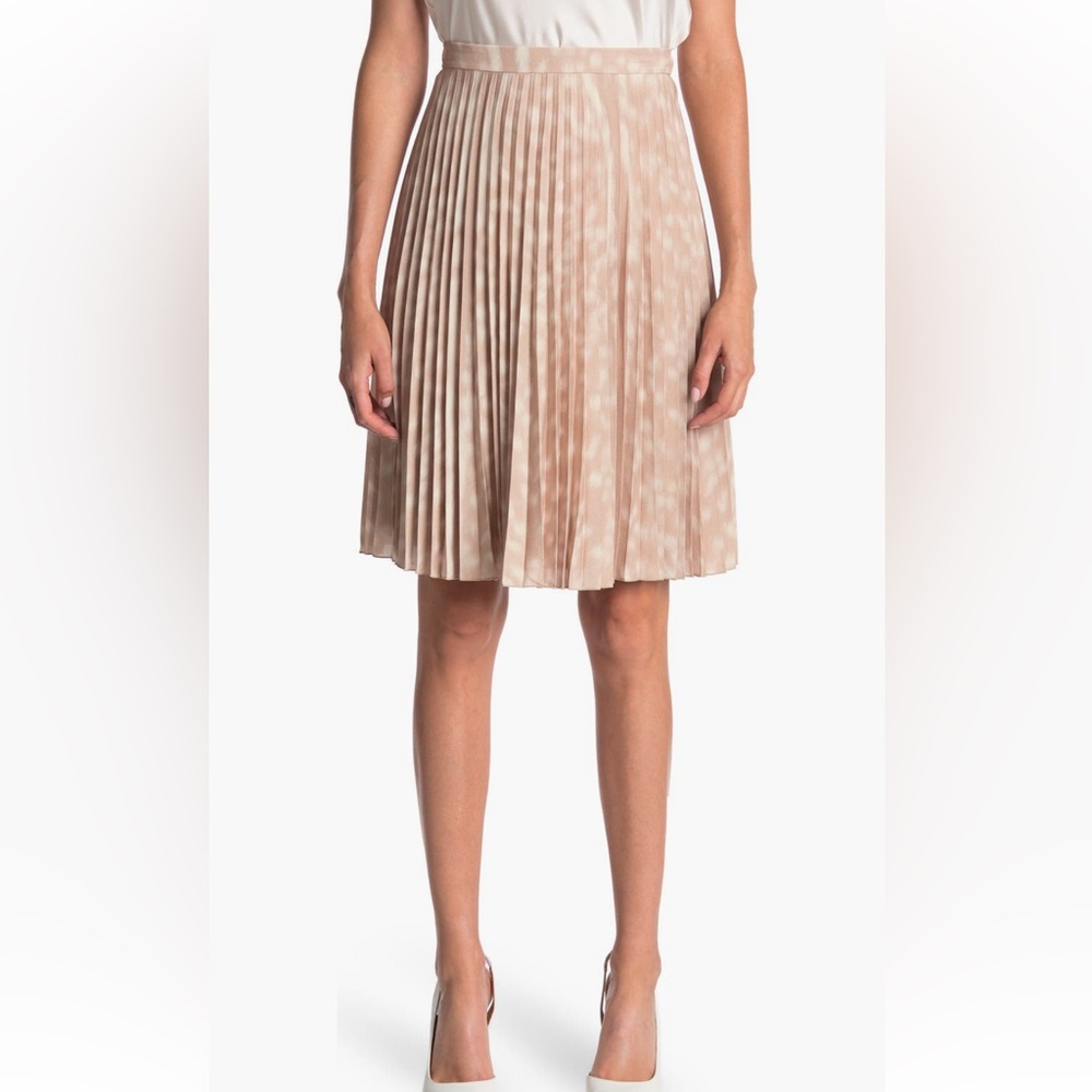 Burberry Deer Print Soft Fawn Skirt